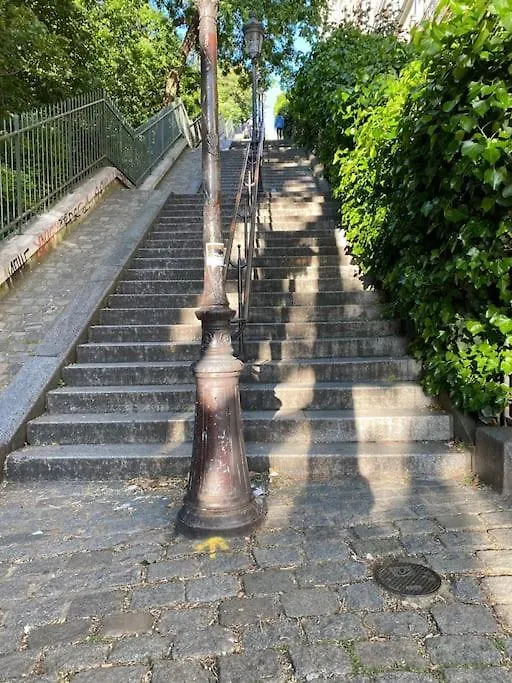 Διαμέρισμα Montmartre Joli 2 Pieces Au Pied Du Sacre Coeur
